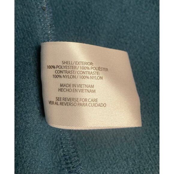 Orvis Men's Medium Full-Zip Blue Jacket With Pockets Contrasting Shoulder Panel - Picture 8 of 8